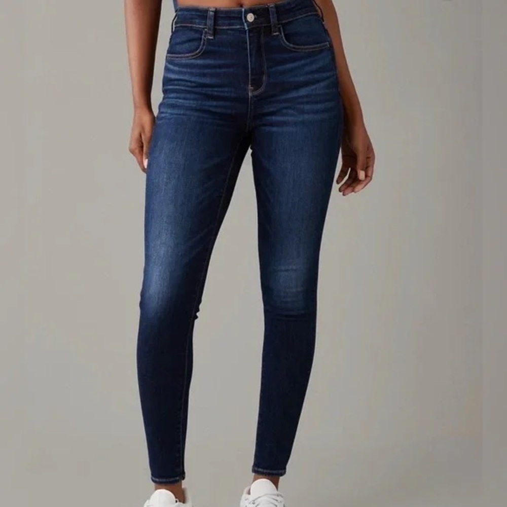 AE Luxe Stretch Super High-Waisted Jeggings